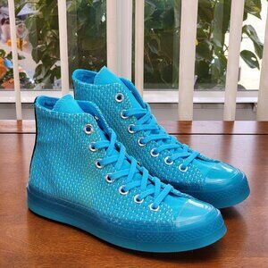 Converse Women's Chuck 70 Hi 164082C Gnarley Blue/Bold Lime Size 6